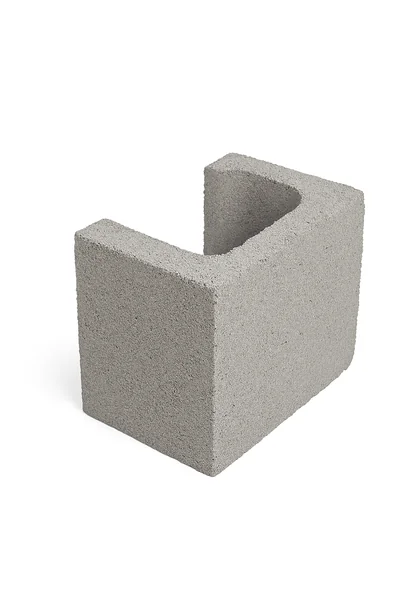 Bloque U de hormigón para dintel